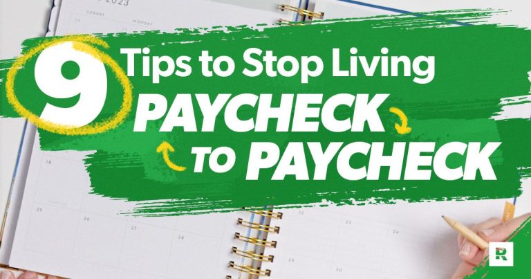 If You’re Still Living Paycheck to Paycheck, You’re Doing It Wrong